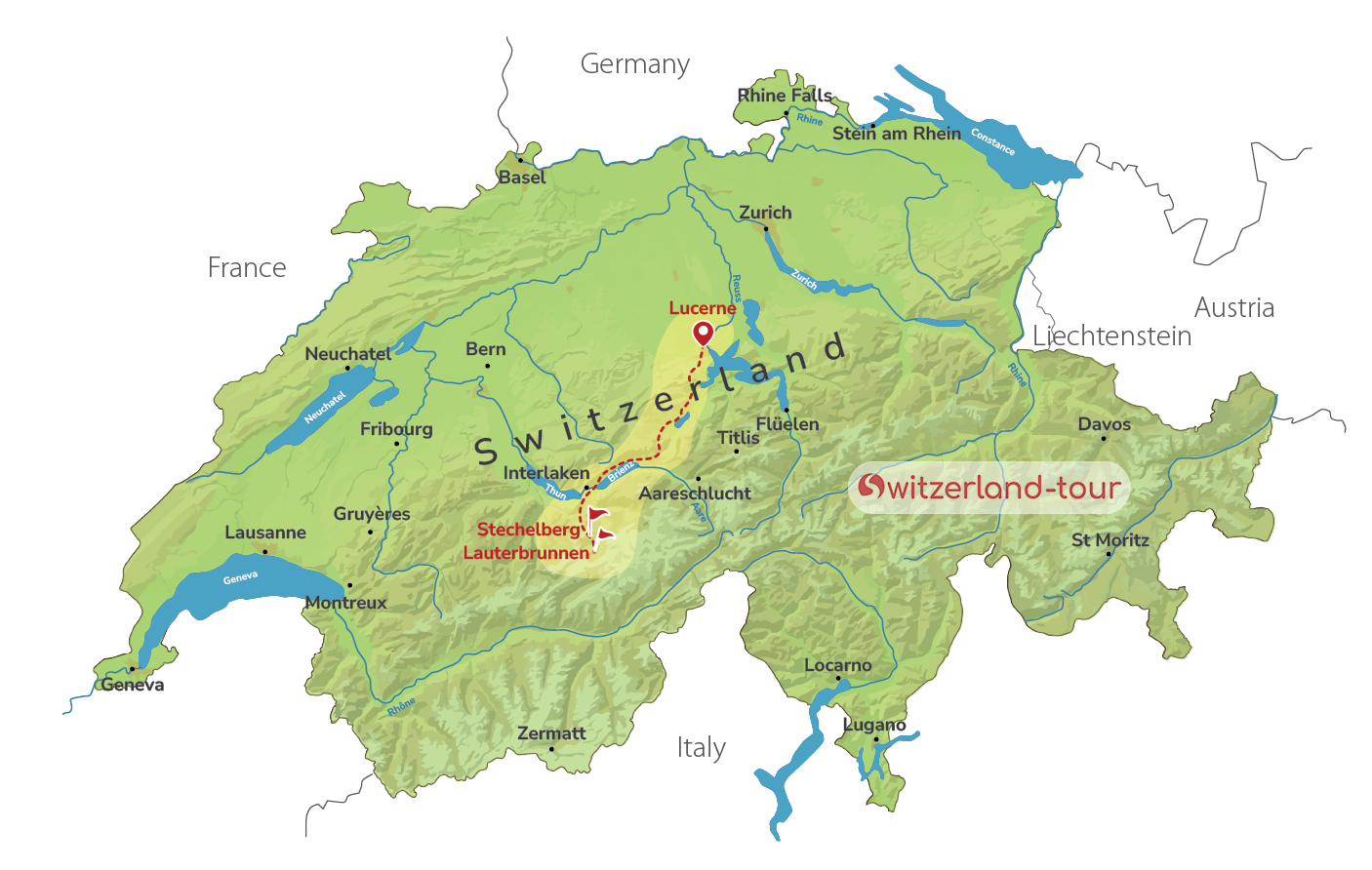 Alpine Wonders - Private Day Trip to Schilthorn, Mürren, Gimmelwald & Lauterbrunnen from Lucerne
