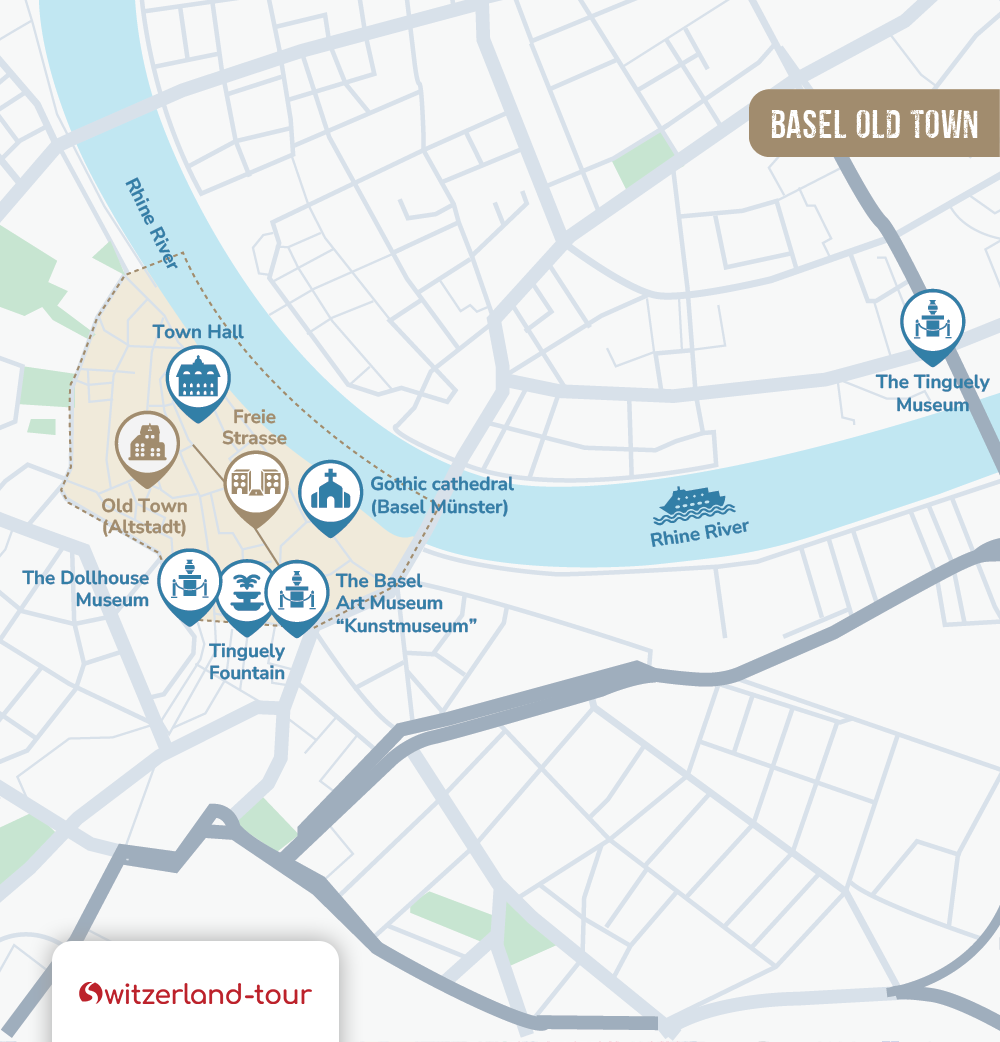 Guided Walking Tour in Basel