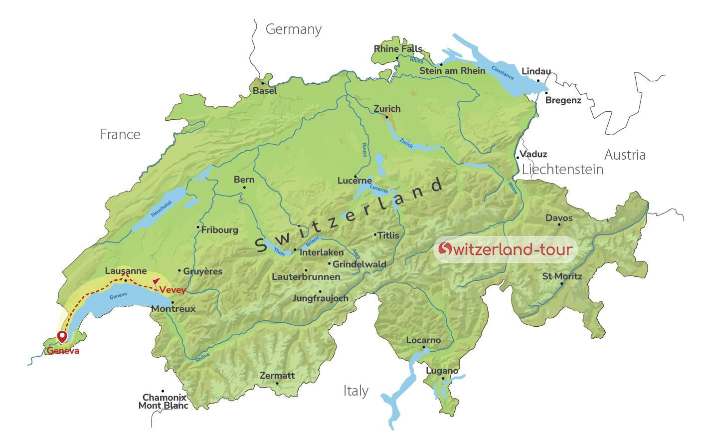 Chaplin’s World & Vevey Discovery - Private Day Trip from Geneva