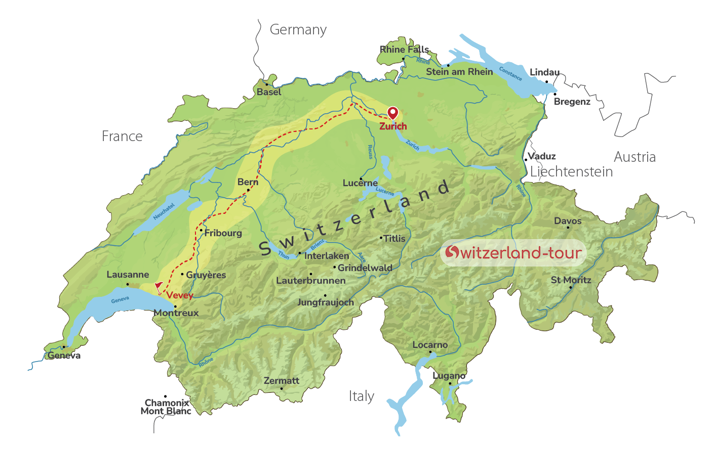 Chaplin’s World & Vevey Discovery - Private Day Trip from Zurich