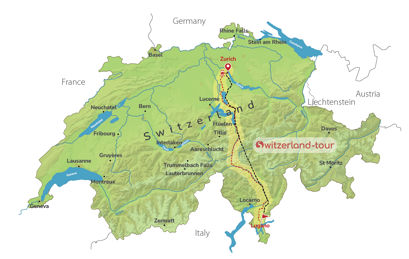 Discover the Charm of Lugano: A Day Trip from Zurich