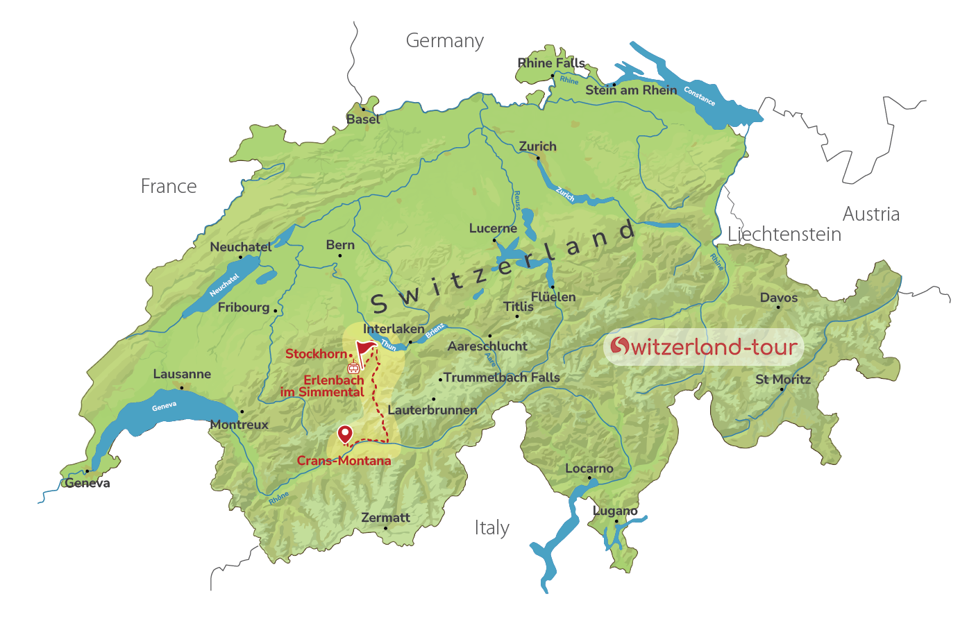 Fishing in the Swiss Alps - Private Day Trip from Crans-Montana