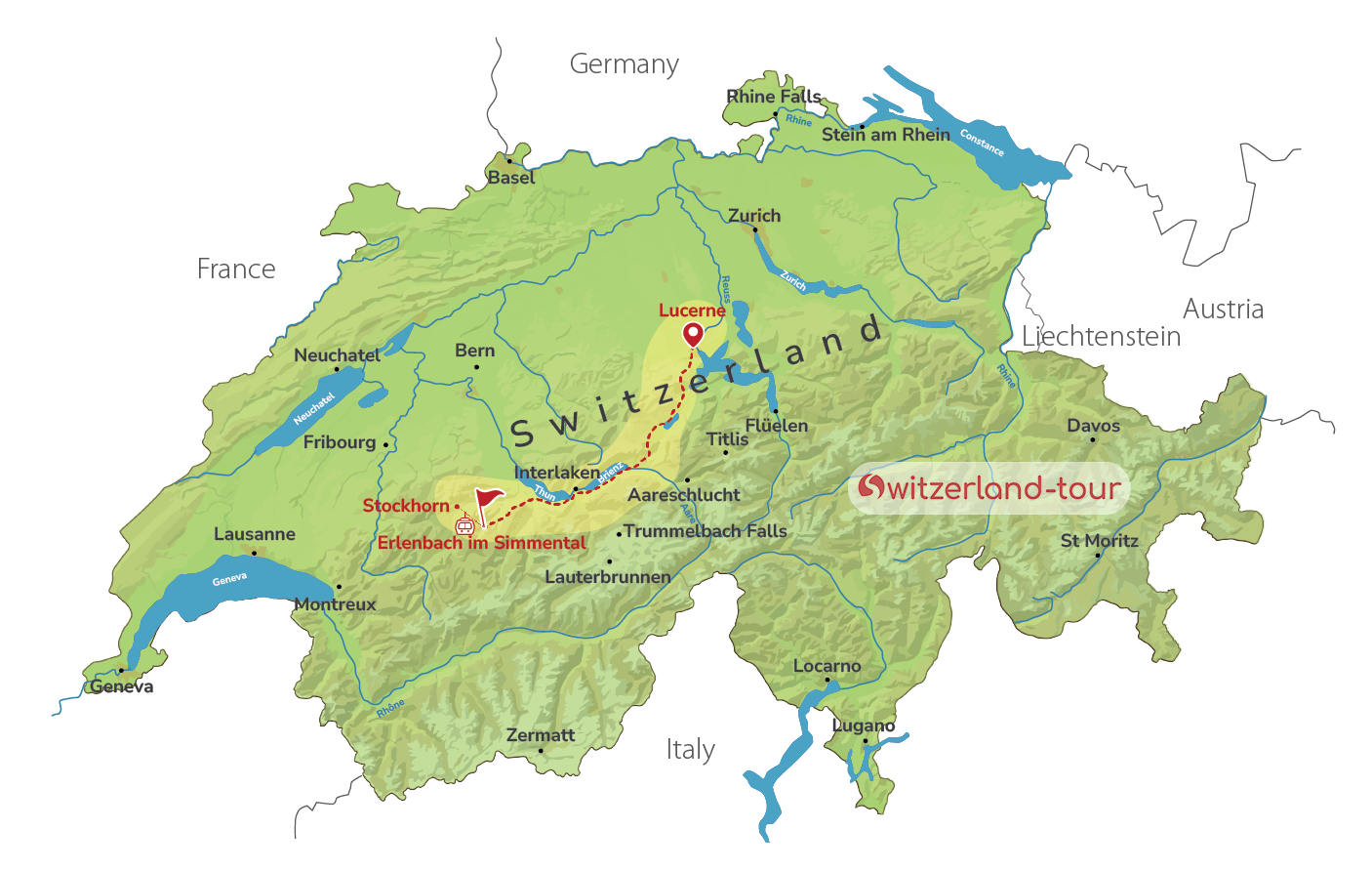 Fishing in the Swiss Alps - Private Day Trip from Lucerne
