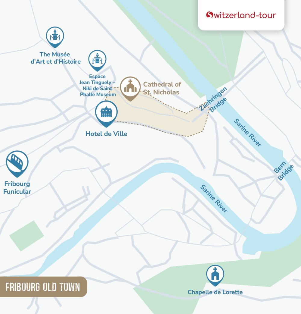 Guided Walking Tour in Fribourg