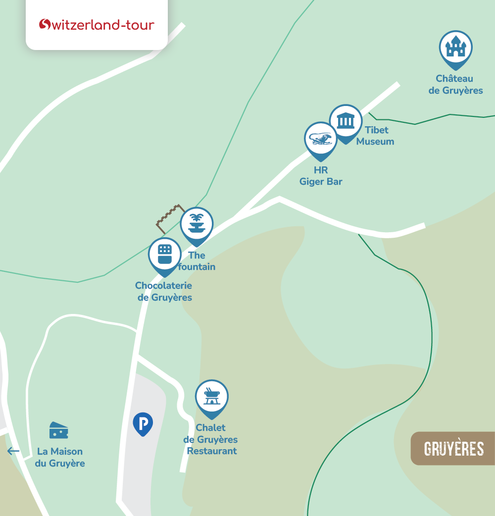 Guided Walking Tour in Gruyères