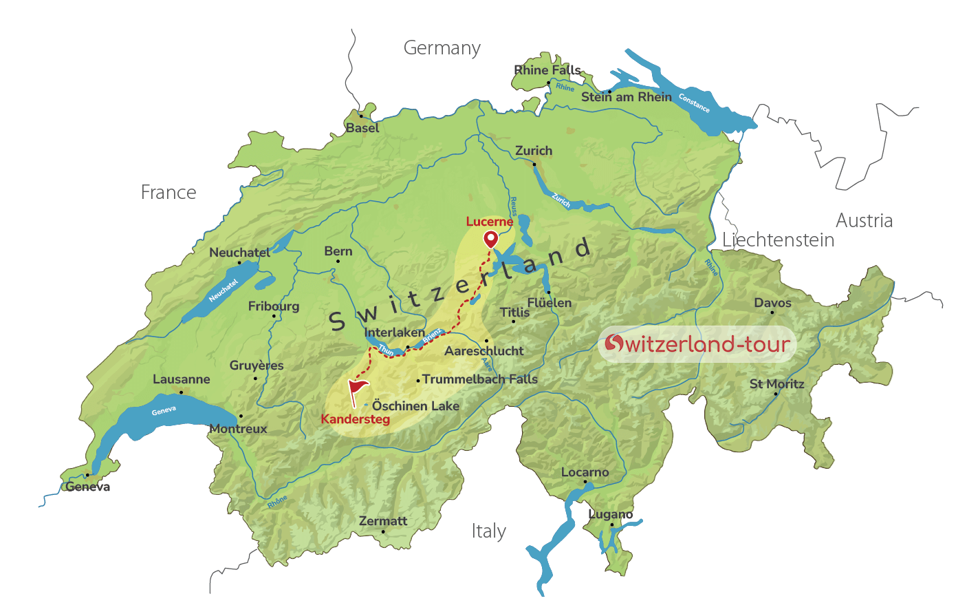 Hike to Oeschinen Lake - Private Experience from Lucerne