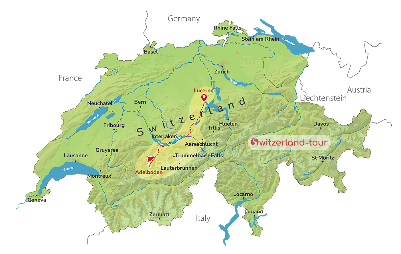 Hiking & Trotti-Biking in Adelboden - Private Day Trip from Lucerne