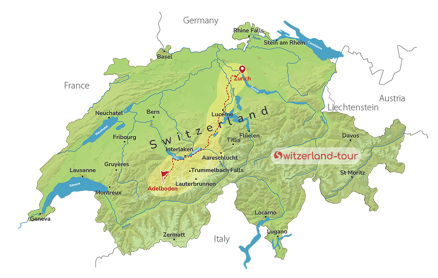 Hiking & Trotti-Biking in Adelboden - Private Day Trip from Zurich