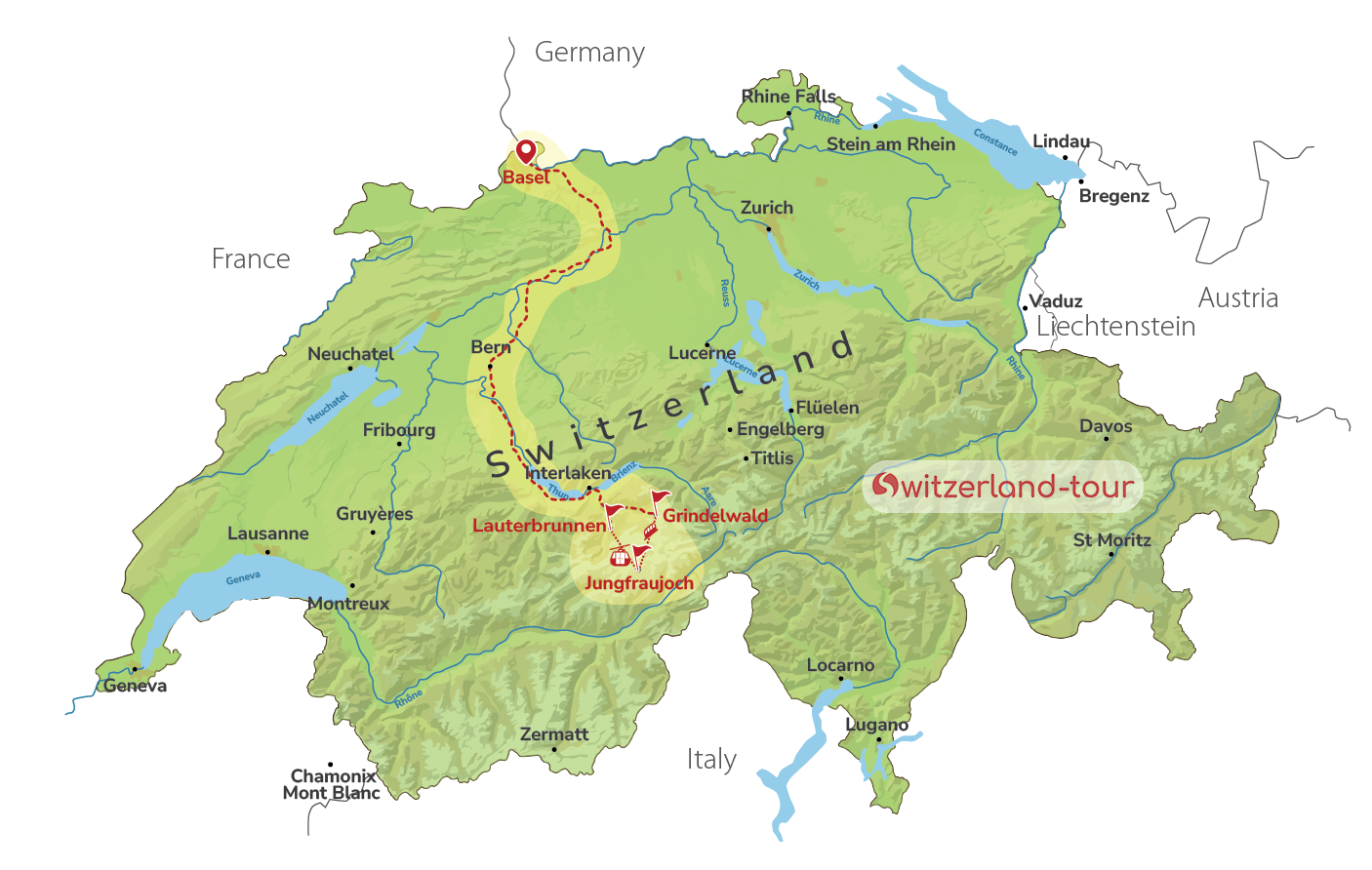 Jungfraujoch - Top of Europe - Private Day Trip from Basel