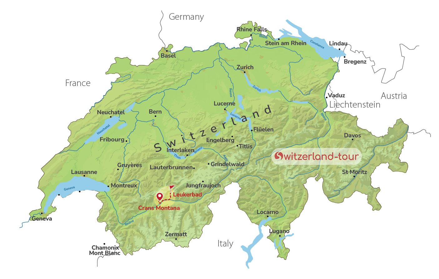 Leukerbad Thermal Baths & Alpine Relaxation Day Trip from Crans-Montana