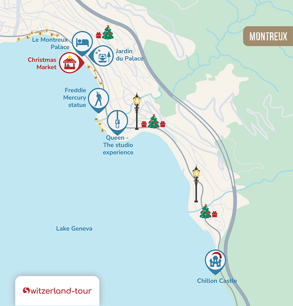 Montreux Christmas Magic Guided Walking Tour