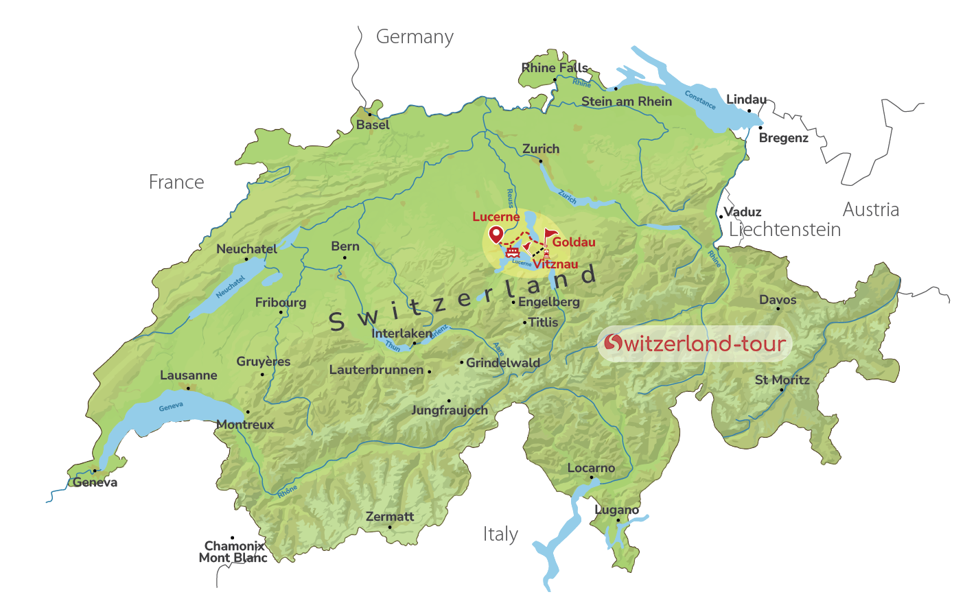 Rigi Alpine Panorama: Private Experience from Lucerne