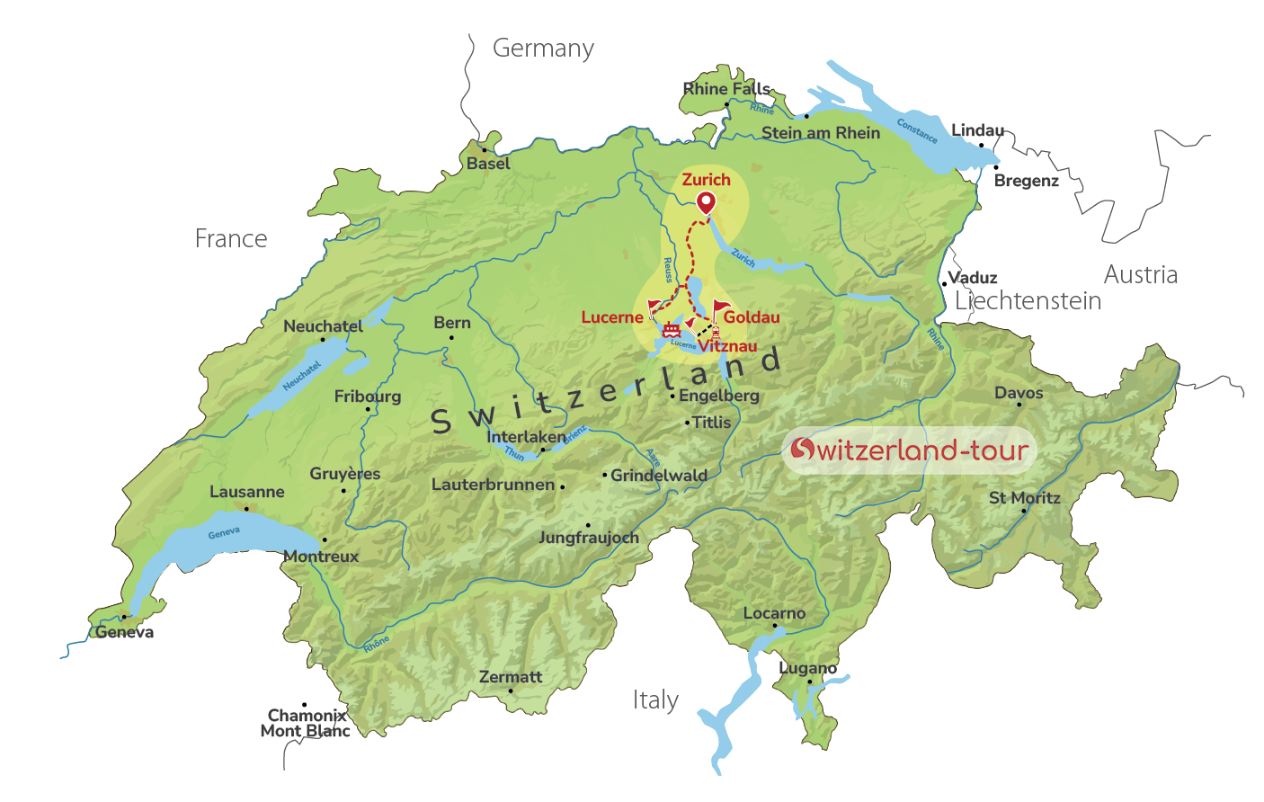 Rigi Alpine Panorama: Private Experience from Zurich