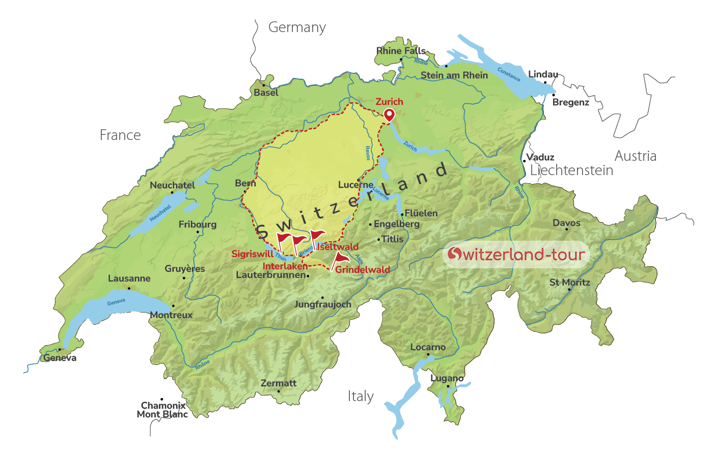 Serendipity in Switzerland: Crash Landing on You Journey from Zurich