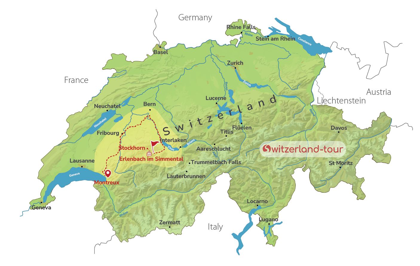 Snowshoe Trek with Igloo Fondue from Montreux