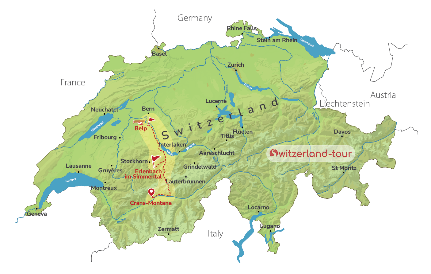 Stockhorn 360° Adventure - Helicopter & Cable Car Tour from Crans-Montana