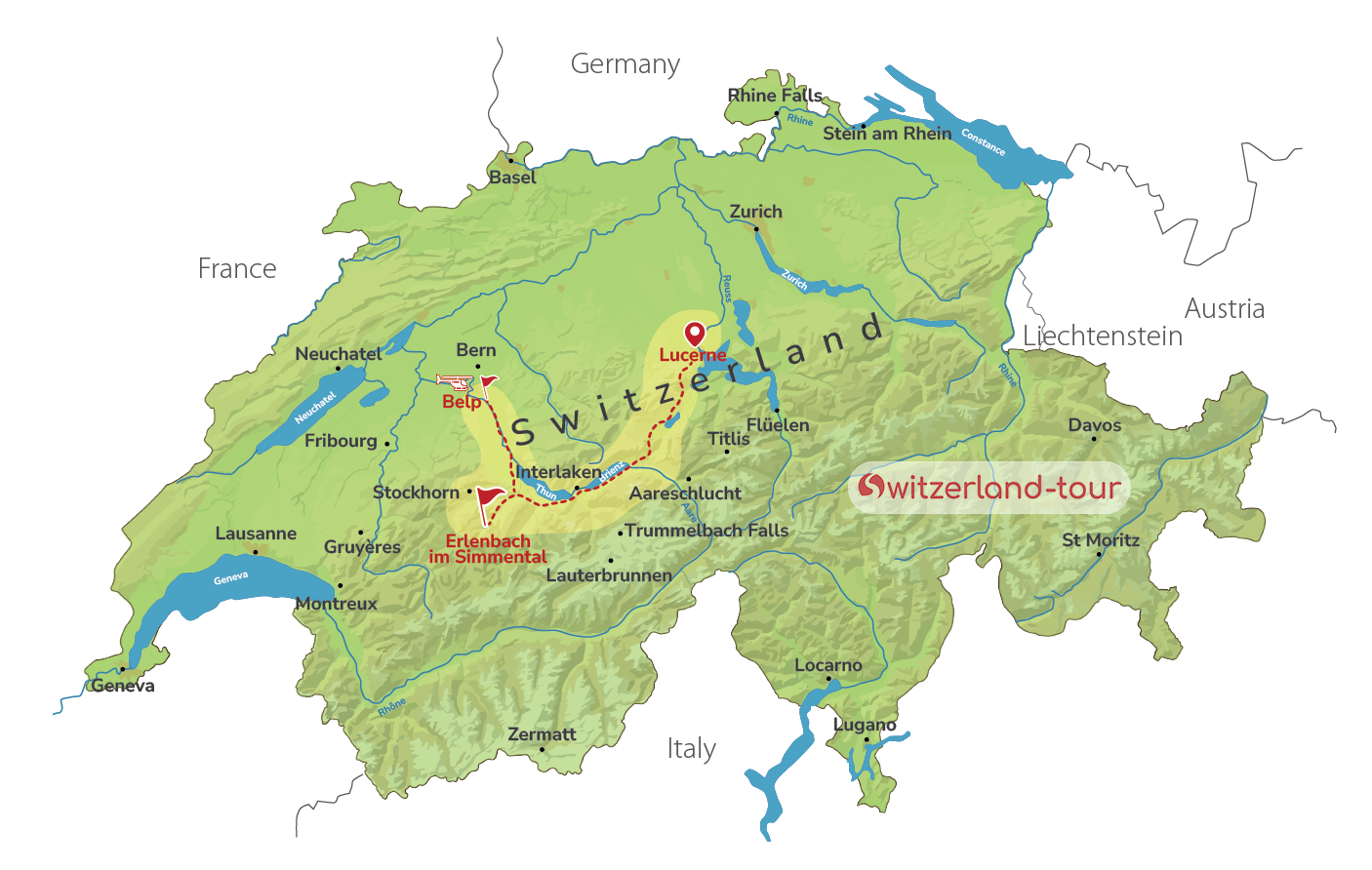 Stockhorn 360 - Private Day Trip from Lucerne