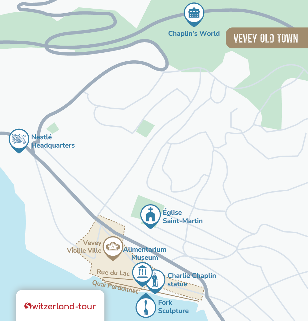 Guided Walking Tour in Vevey
