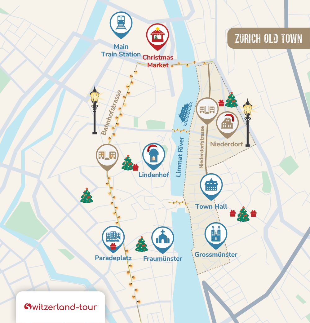 Zurich Christmas Magic - Private Guided Walking Tour