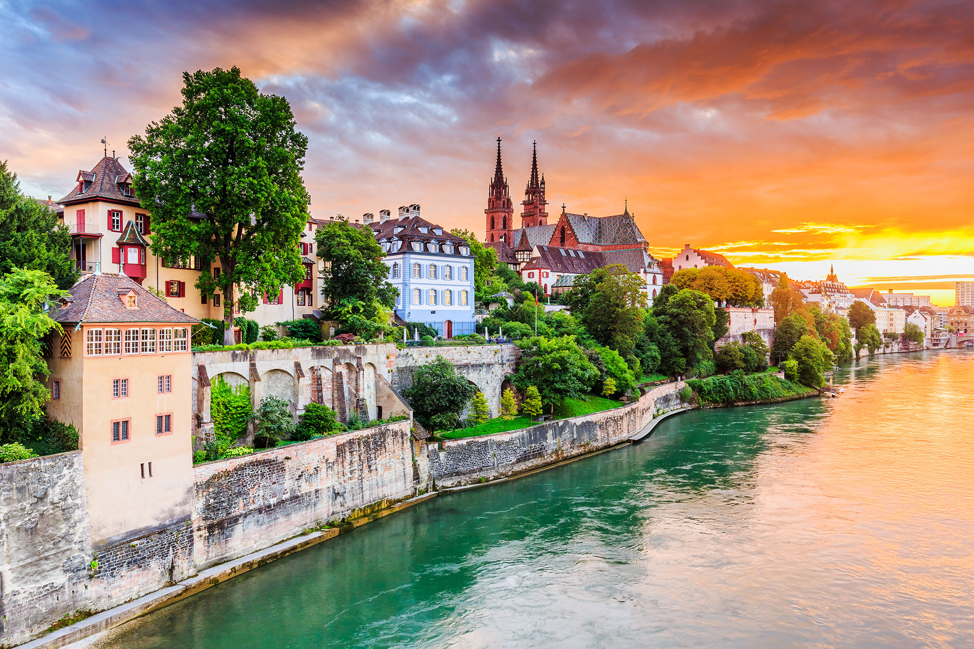 Explore Basel Cultural Capital Old Town Rhine River Switzerland Tour