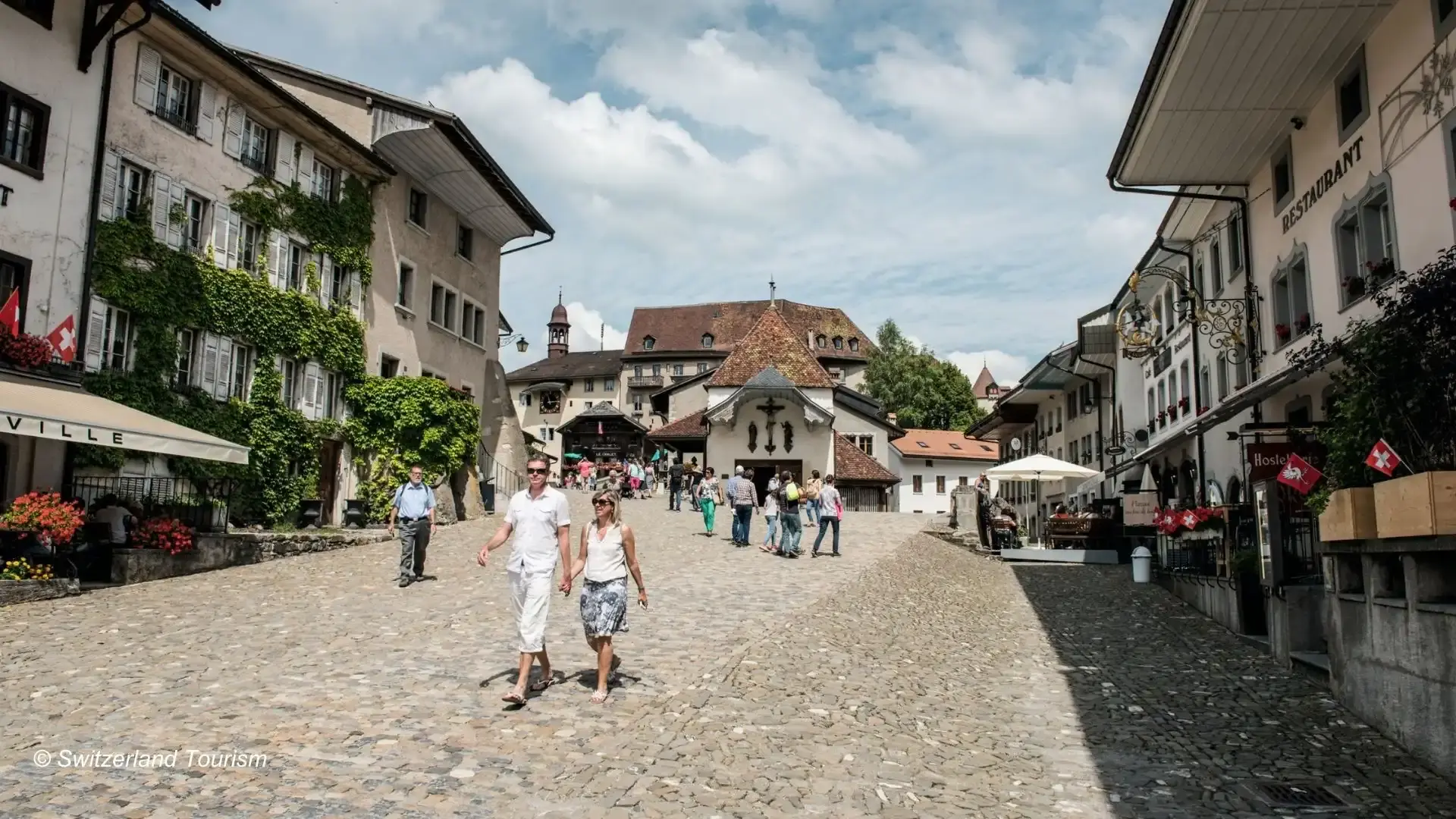 Medieval town of Gruyeres