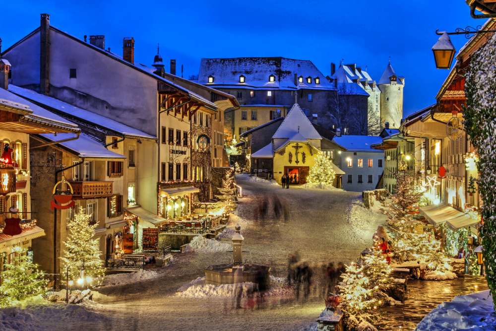 Winter in Gruyeres