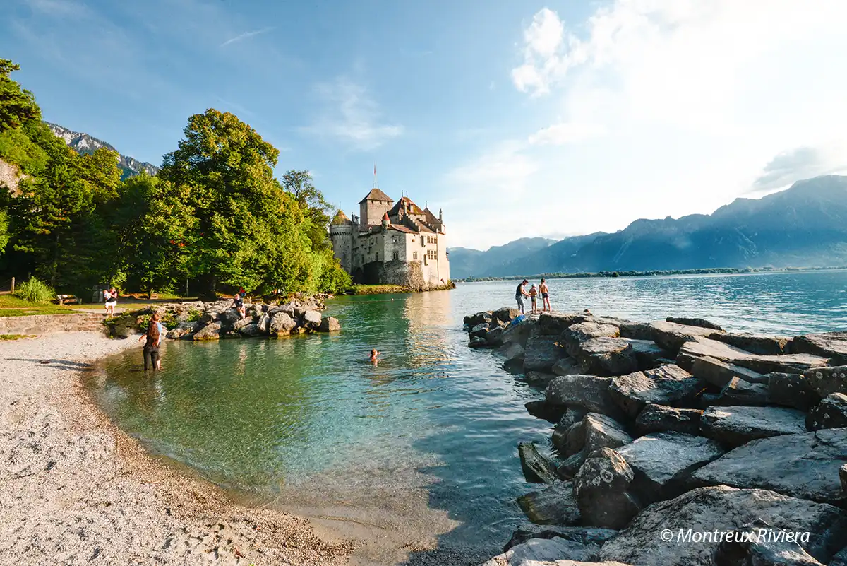 Summer and Chillon Castle