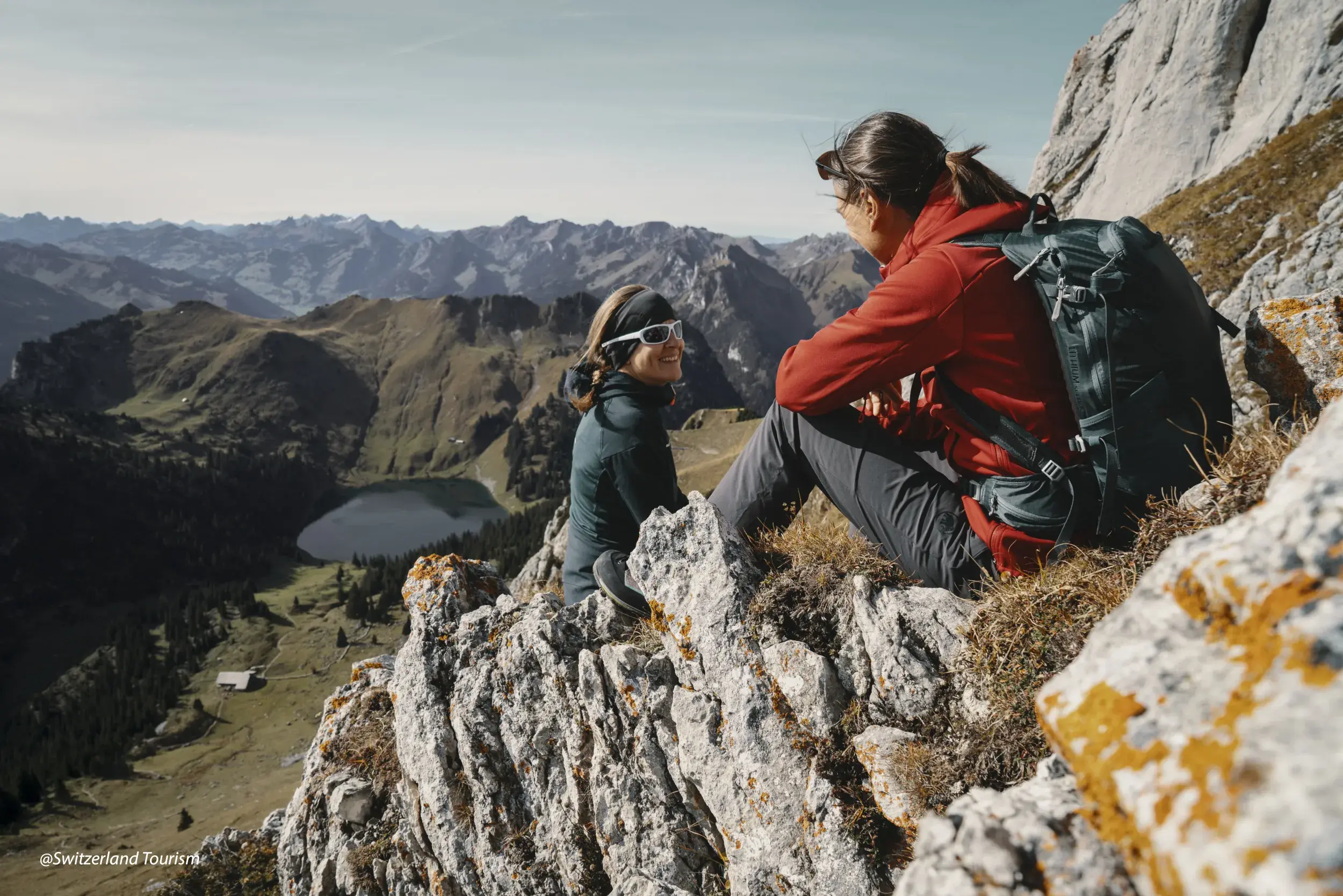 On the path to the summit, Stockhorn