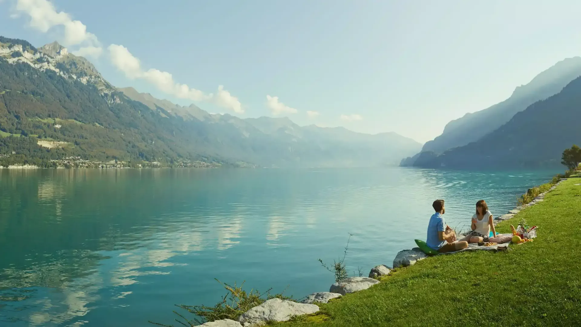 Picnic near Lake Brienz