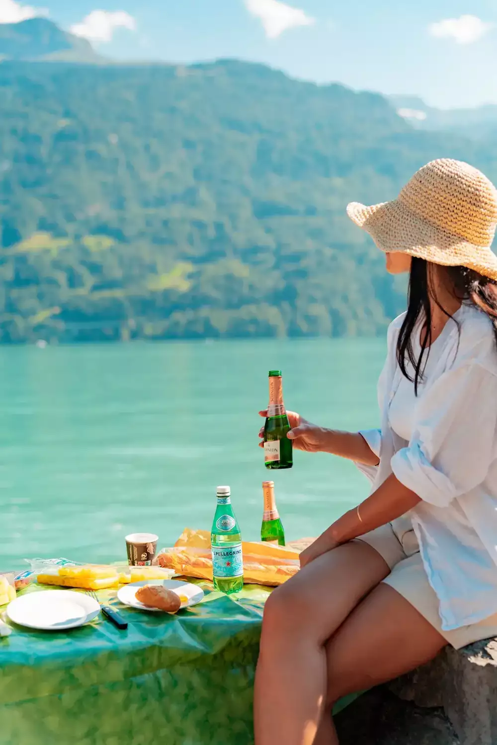 Picnic near Lake Brienz