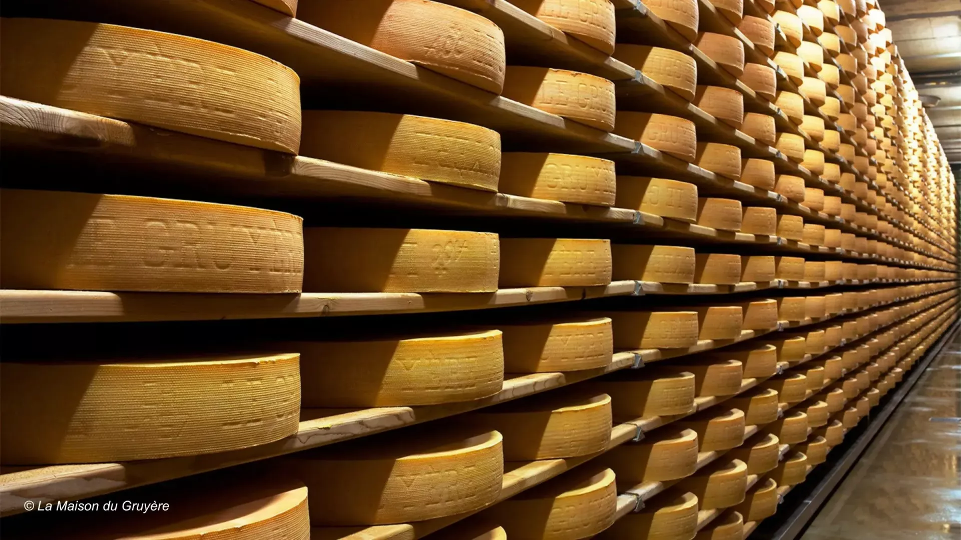 Gruyere Cheese factory