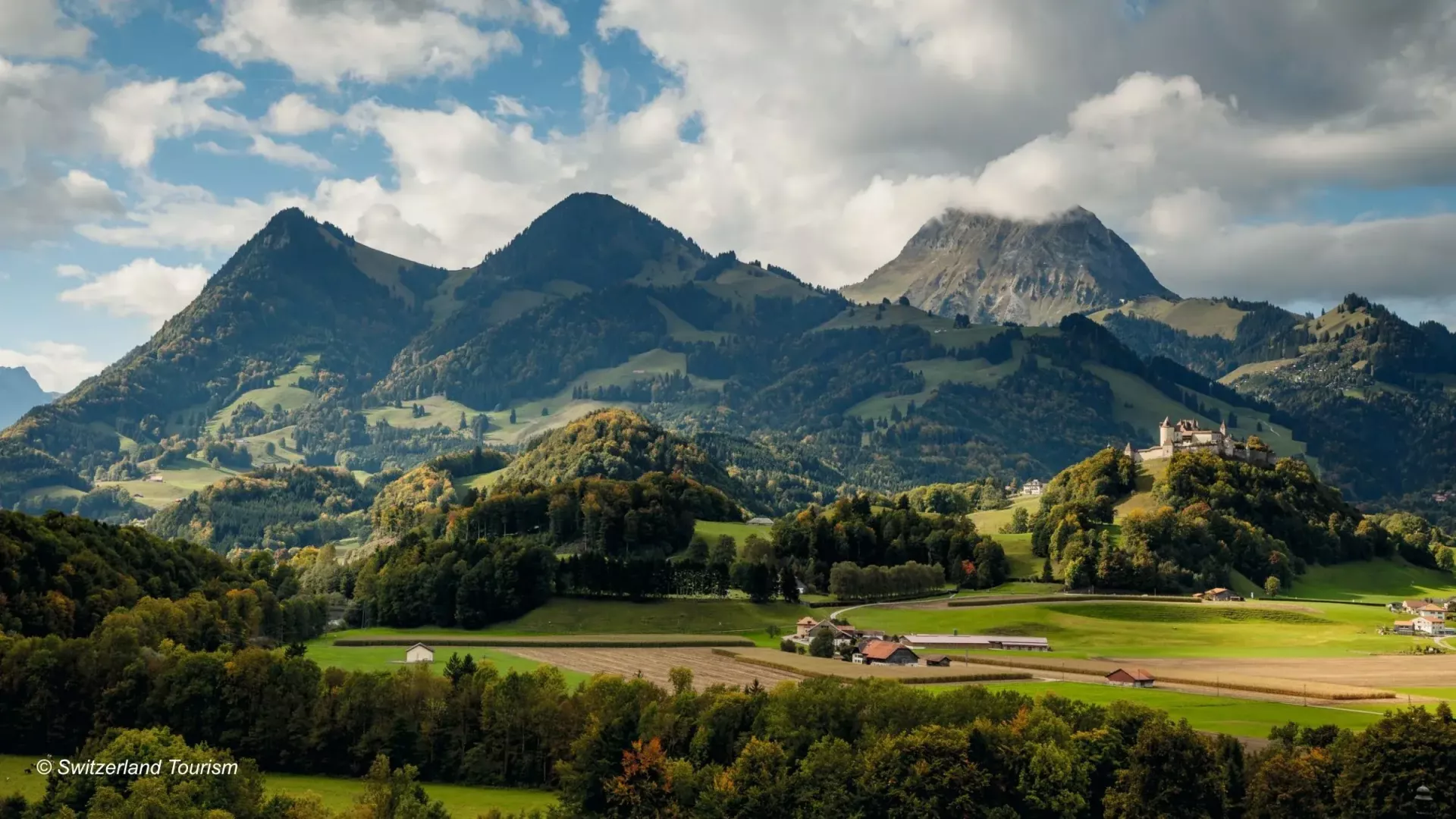 Pure Nature of Gruyeres Village