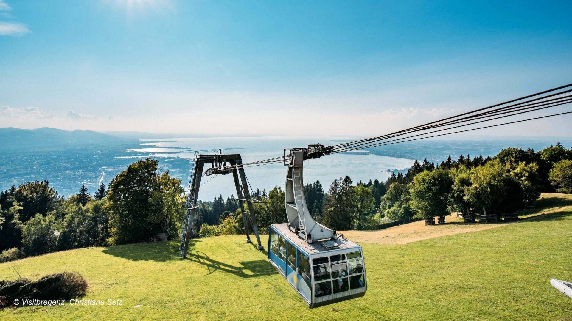 Mount Pfänder by Cable Car